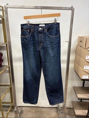 rag & bone Dark Blue Relaxed Jeans